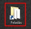 Feladás Könyvelésbe – bemutató képernyőkép
