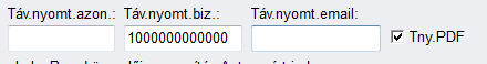 Távnyomtatás – bemutató képernyőkép