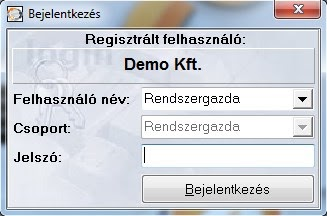 Használat – bemutató képernyőkép